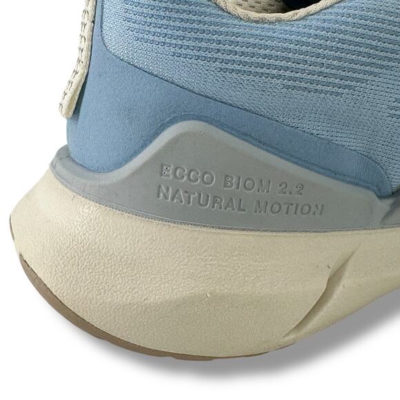Ecco Biom 2.2 Low Breathru Sneaker Shoes Womens Size 36 5 5.5 Blue - Picture 3 of 8